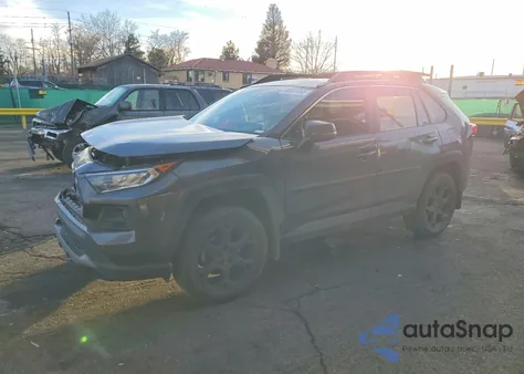 2021 Toyota Rav4 Trd Off Road из США, поврежденный, VIN 2T3S1RFV8MW190595